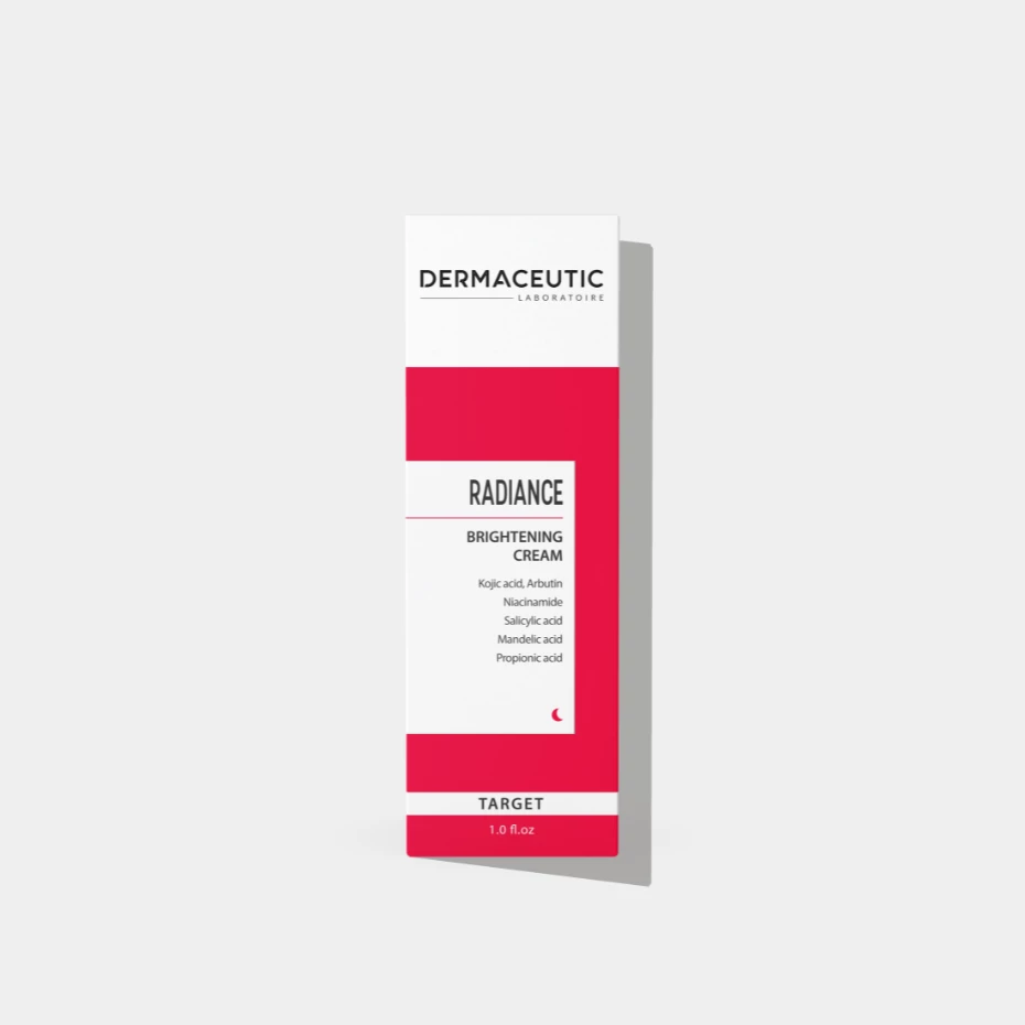 Dermaceutic Radiance. Ночной осветляющий крем для выравнивания тона, коррекции пигментации и восстановления сияния кожи.